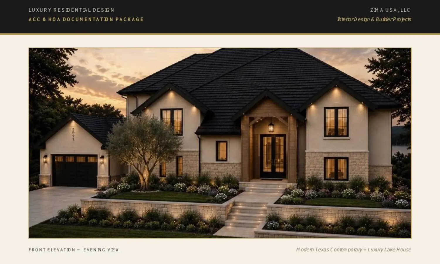 Waterfront Residence architectural concept